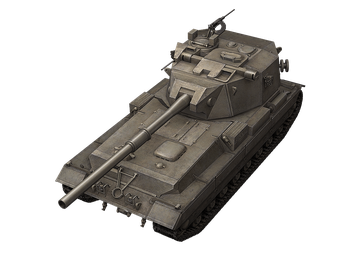 100% Есть танк FV215b (183)